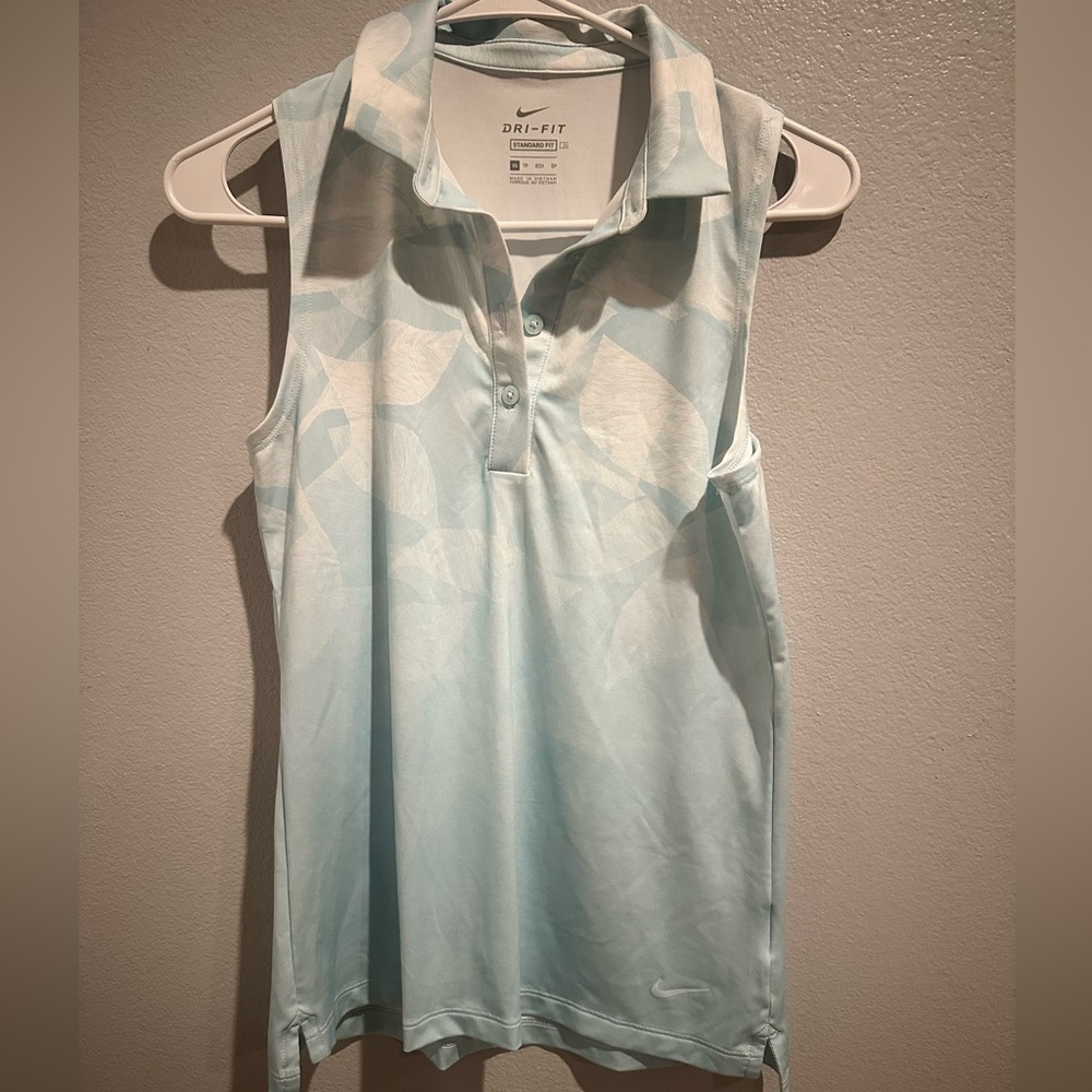 Nike Dri Fit women’s Golf sleeveless polo shirt XS